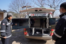 순천국유림관리소 ‘드론 활용 산불진화 훈련’ 실시