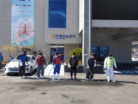 포항시 8개 청년연합회, 코로나19예방 위한 합동방역