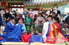 밀양시 5쌍의 다문화가정, 전통혼례로 백년가약