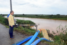 박준배 김제시장, 폭우 피해 현장 방문