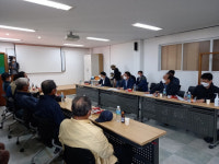 김태업 서귀포시장, 5일 가파도 방문 주민 불편 사항 점검