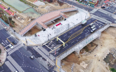 정읍천 벚꽃로-천변로 연결 ᄃᆞᆯ하다리 개통...총 사업비 105억 원 투입