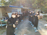 포항, 동지여자중학교·동지중과 함께 사랑의 연탄나눔 봉사