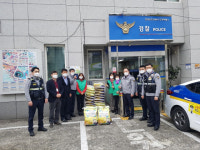 순천경찰서 연향파출소, 순천한국병원과 함께 사랑의 쌀 나눔