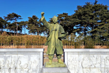 친일 조각가 제작한 정읍 황토현 전적 전봉준 장군 동상 철거
