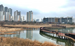 전주 혁신도시-만성지구, 기지제 횡단 산책로로 통(通)하다