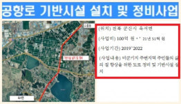 군산 미군기지 주변 공항로에 기반시설·정비사업 51억 투입