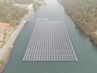 한국농어촌공사 군산지사,금굴저수지 수상태양광발전소 1,011KW 준공