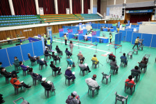 인제군 예방접종센터 백신 접종 시작