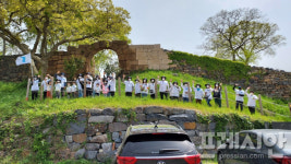 한라에서 백두까지, 걸어서 945km 행사 열려