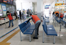 동해시시설관리공단, 노·사 합동 방역소독