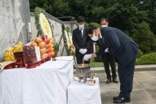 동해시, 제66회 현충일 추념식 거행