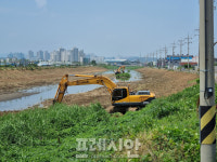 포항시 대송면, 여름철 우기 대비 하천 사전 정비