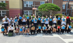 구례군·구례교육청, 정크아트 국화재배로 ‘탄소제로’ 교육