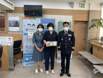 장흥경찰, 보이스피싱 범죄예방 은행원 감사장 전달