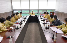 삼척시, 코로나19 확진자 발생에 따른 대책회의