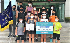 군위초등학교, ‘제50회 전국소년체육대회’ 테니스 여자부 단체전 금메달