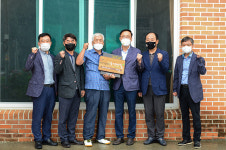 정선군, 소각산불 없는 녹색마을 현판식 개최