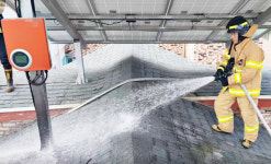 태양 과식한 태양광서 연기가 솔솔...접속판 불씨가 지붕을 야금야금