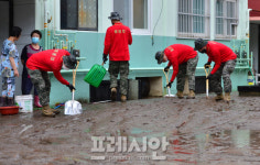 태풍 오마이스, 포항 구룡포 주택 100여 가구 침수피해