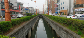 진주 도심 속 하천, 친수공간으로 재탄생