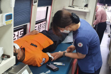 영광소방서 사랑의 헌혈 동참