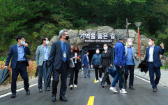 한국여행업협회 회장단, 태백 주요 관광지 팸투어