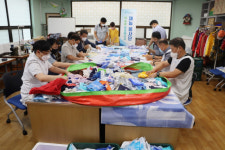 광양제철소 ‘더 푸른 환경에너지’ 재능봉사단, 아이스팩 재사용 봉사활동 펼쳐