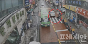 법규 위반 차만 노렸다 고의 교통사고 내고 보험금 타낸 일당