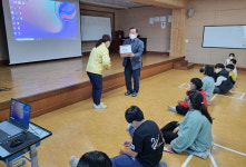 동해시, 망상초교서 민방위 시범학교 운영
