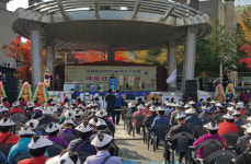태백 문화광장서 제2회 국제로터리3730지구 5지역 어르신 효 큰잔치