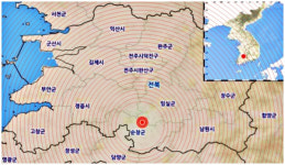 순창서 첫 지진 관측, 규모 2.1…전북 44년간 91회 관측
