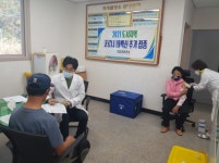 진도군 조도면 가사도 관매도 등 백신, 섬 주민 추가 접종 완료