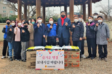 장경식 경북도의회 전반기의장, 늘푸른요양원 위문방문