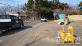충남 보령시, 남포면 삼거리~무창포해수욕장간 시내버스 일부 노선 시내 방향 승강장 없어 불편