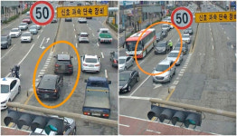 전주 도심 교차로 양방향서 고장·사고차량 잇따라…오후 내내 차량 지·정체