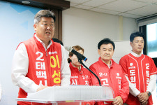 이상호 태백시장 후보 “아픈 가족사 이용 말라…민심은 이상호 편”