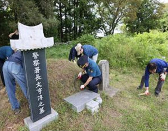 제주경찰청, 故 문형순 서장 묘역 정비