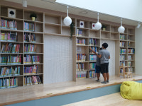 양주시 옥정호수도서관에 어린이 전용 독서 공간 조성