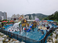 창원시, 공원 물놀이장 인기 만점