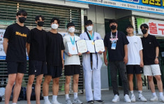 청주대, 금빛 발차기 성공