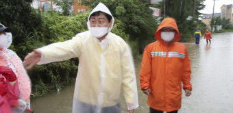 수해 현장찾은 김관영 전북지사 