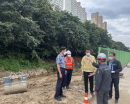 장규삼 성산구청장, ‘안민천 준설공사’ 현장 점검