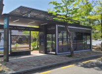 광주 남구, 방범용 CCTV·비상벨·자동심장제세동기 갖춘 ‘스마트 버스정류장’ 운영