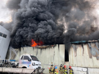 대구 달성군 하빈면 공장서 불···1시간 30여 분 만에 진화