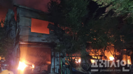 남양주 비료 창고에서 불…1억8000만 원 피해