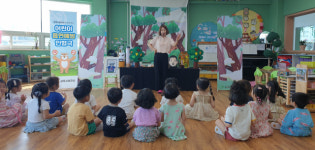 상주시보건소, 찾아가는 어린이 흡연예방 인형극 진행