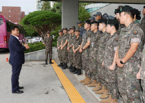 동해시, 모범장병 팸투어 4년만에 재개