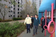 최대호 시장, 청년임대주택 건설현장 점검…질 높은 정주환경 조성