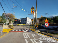 양주시 “산북초 학생들, 안전하게 통학하세요”